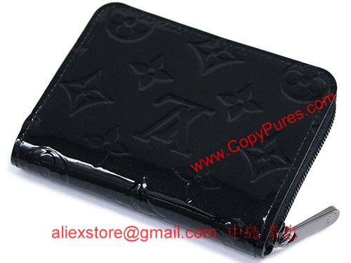 ルイヴィトン財布　ヴェルニ　コインケース　カードケース　ジッピー・コインパース　ノワール・マニエティックM90077/M90078